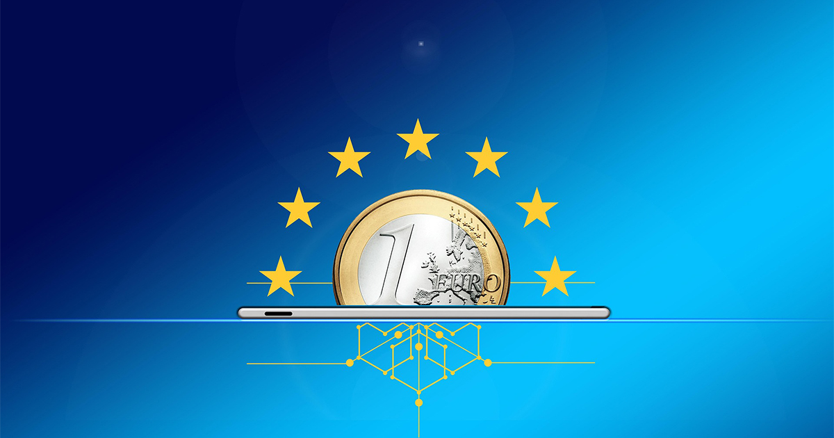 Euro Digital. Diseño de Gerd Altmann, Pixabay.